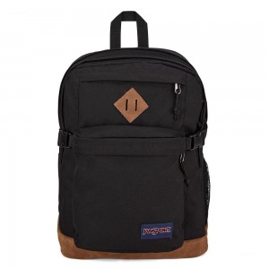 Jansport SUEDE CAMPUS Laptop Sırt Çantası Siyah | TR3230XF