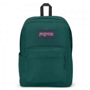 Jansport SuperBreak® Plus Laptop Sırt Çantası Koyu Yeşil | TR3254VD