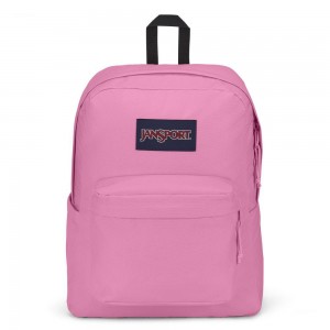 Jansport SuperBreak® Plus Laptop Sırt Çantası Pembe | TR3263GL