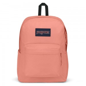 Jansport SuperBreak® Plus Laptop Sırt Çantası Pembe | TR3264FM