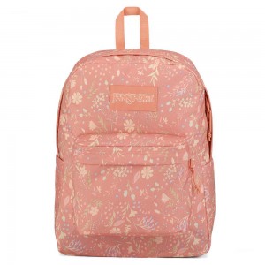 Jansport SuperBreak® Plus - Laptop Sırt Çantası Pembe | TR3103YU