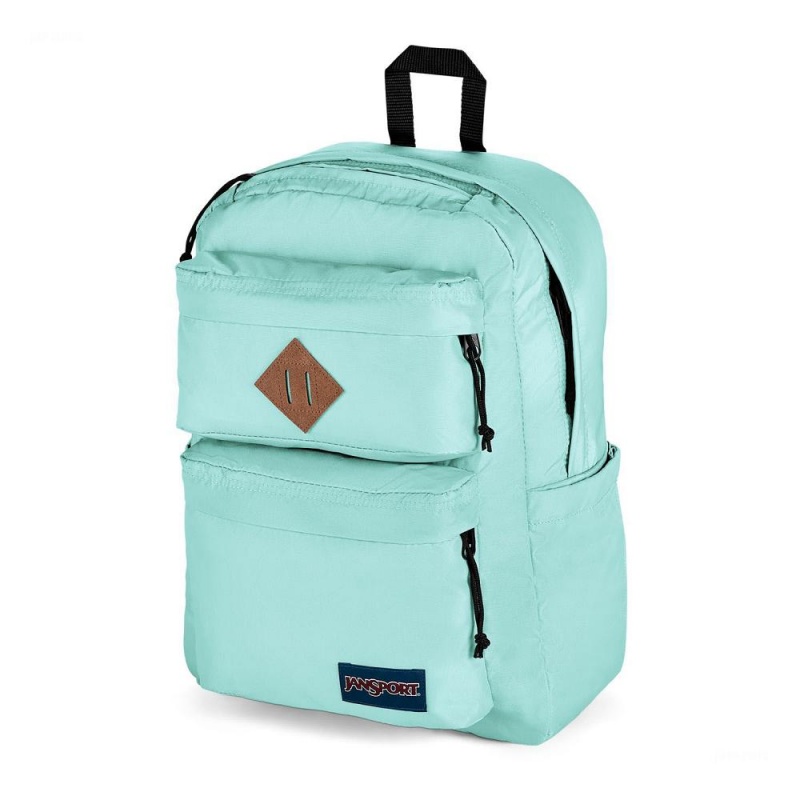 Jansport Double Break Laptop Sırt Çantası Mavi Açık | TR3165GL