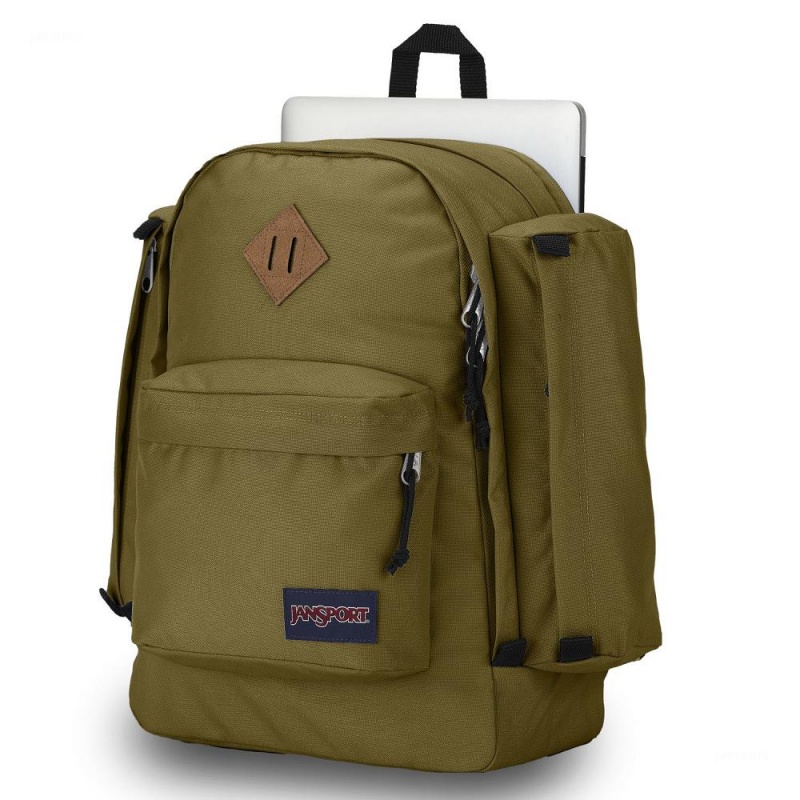 Jansport Field Pack Laptop Sırt Çantası Yeşil | TR3179QZ