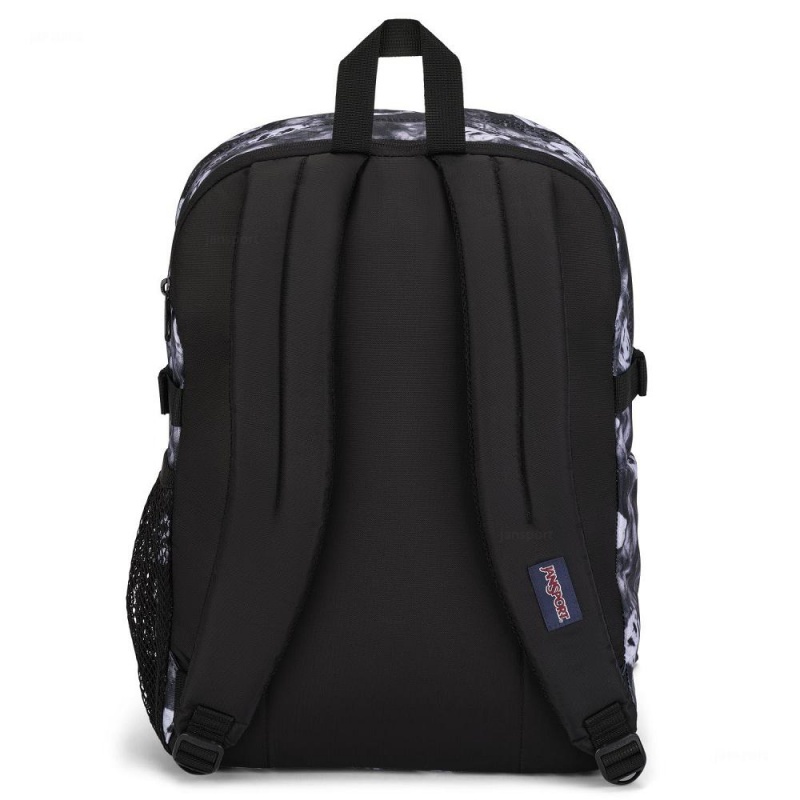 Jansport Main Campus Laptop Sırt Çantası Siyah Beyaz | TR3187LH