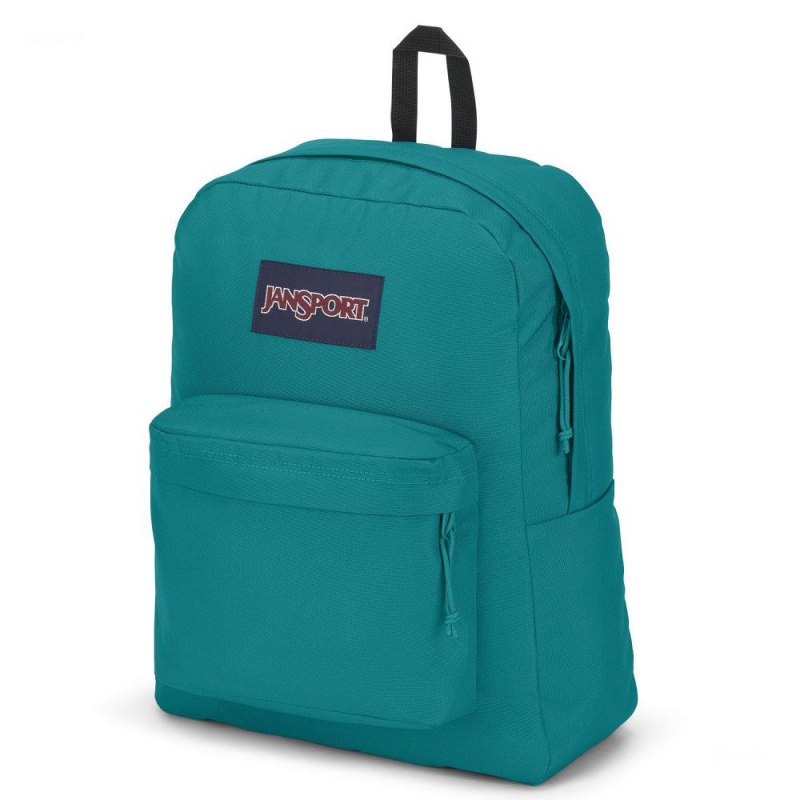 Jansport SuperBreak® Plus Laptop Sırt Çantası Koyu Yeşil | TR3238DN