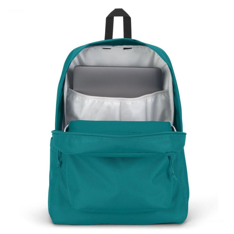 Jansport SuperBreak® Plus Laptop Sırt Çantası Koyu Yeşil | TR3238DN