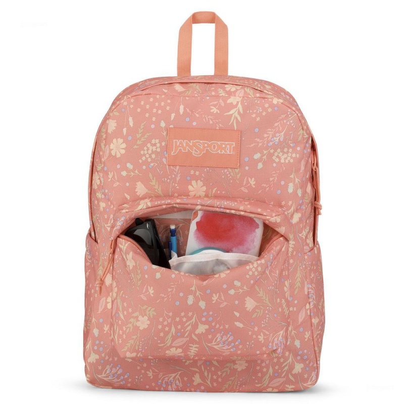 Jansport SuperBreak® Plus Laptop Sırt Çantası Pembe | TR3240AP