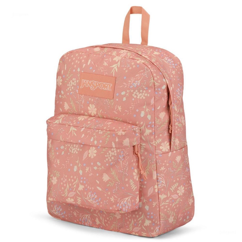 Jansport SuperBreak® Plus Laptop Sırt Çantası Pembe | TR3240AP