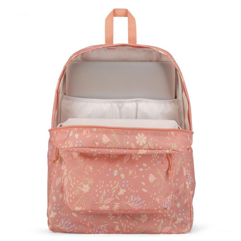 Jansport SuperBreak® Plus Laptop Sırt Çantası Pembe | TR3240AP