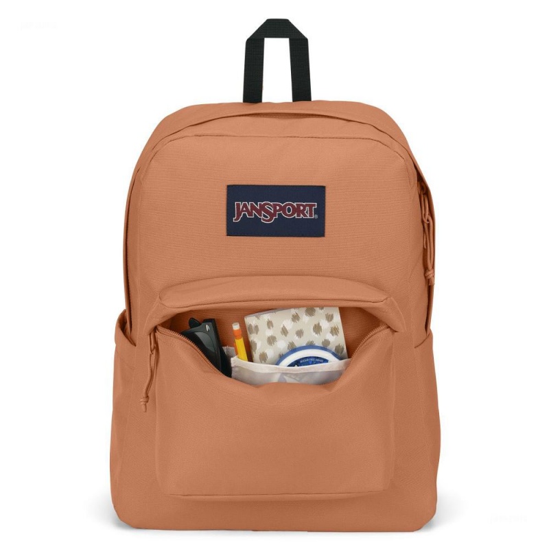 Jansport SuperBreak® Plus Laptop Sırt Çantası Kahverengi | TR3241PQ