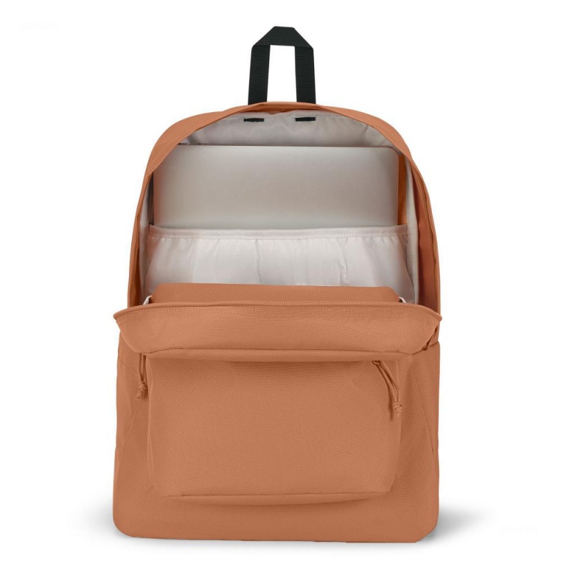 Jansport SuperBreak® Plus Laptop Sırt Çantası Kahverengi | TR3241PQ