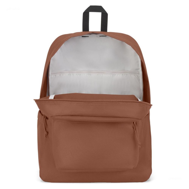 Jansport SuperBreak® Plus Laptop Sırt Çantası Kahverengi | TR3249WY