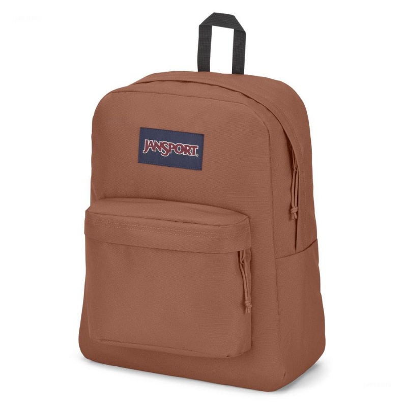 Jansport SuperBreak® Plus Laptop Sırt Çantası Kahverengi | TR3249WY