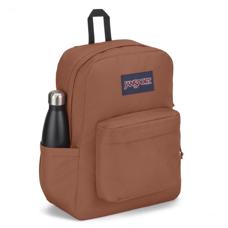 Jansport SuperBreak® Plus Laptop Sırt Çantası Kahverengi | TR3249WY