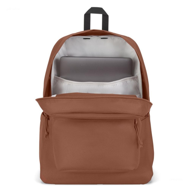 Jansport SuperBreak® Plus Laptop Sırt Çantası Kahverengi | TR3249WY