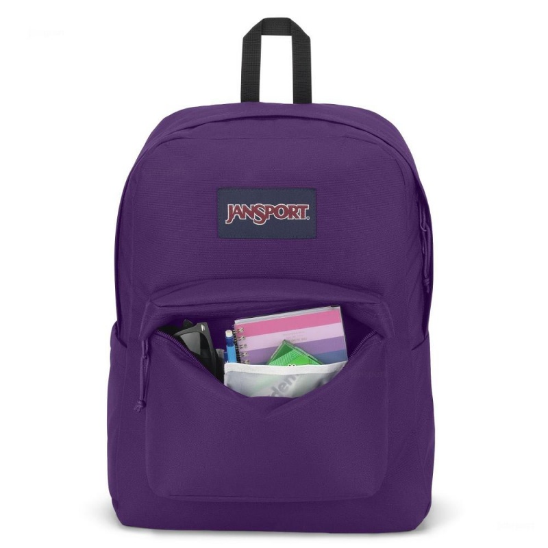 Jansport SuperBreak® Plus Laptop Sırt Çantası Mor | TR3261HK