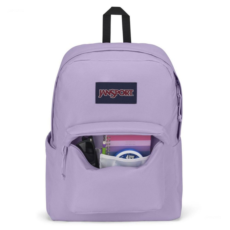 Jansport SuperBreak® Plus Laptop Sırt Çantası Açık Mor | TR3262HK