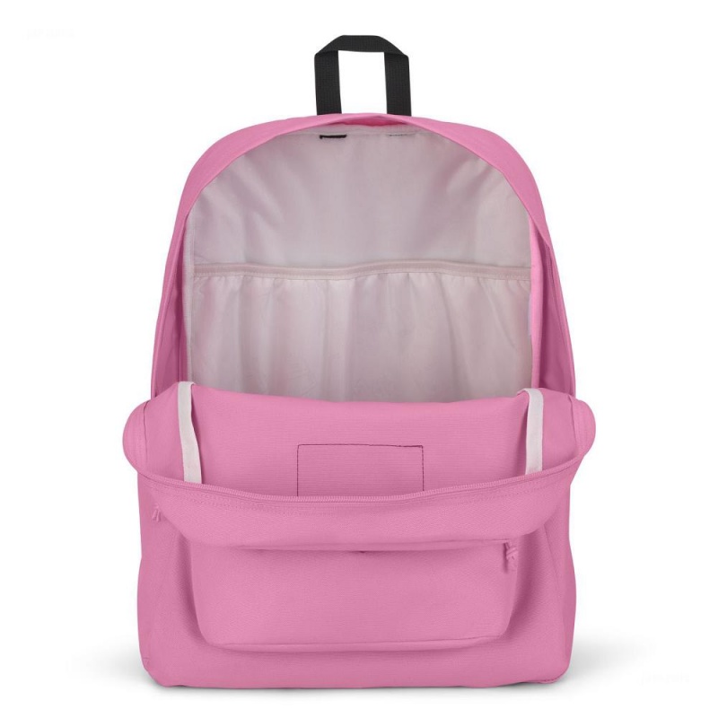 Jansport SuperBreak® Plus Laptop Sırt Çantası Pembe | TR3263GL