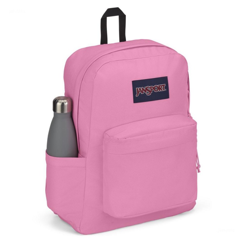 Jansport SuperBreak® Plus Laptop Sırt Çantası Pembe | TR3263GL