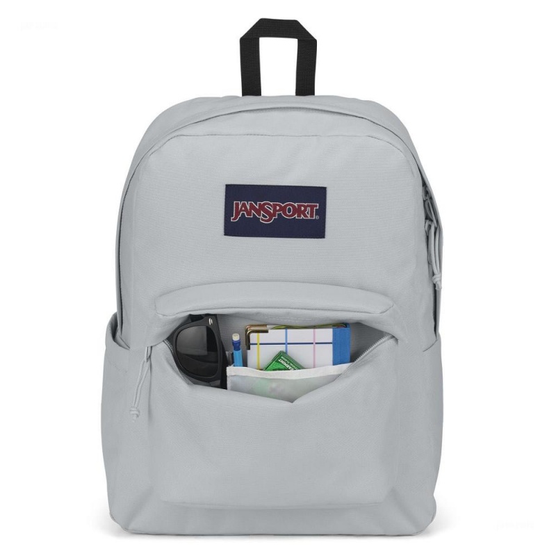 Jansport SuperBreak® Plus Laptop Sırt Çantası Gümüş | TR3266SO