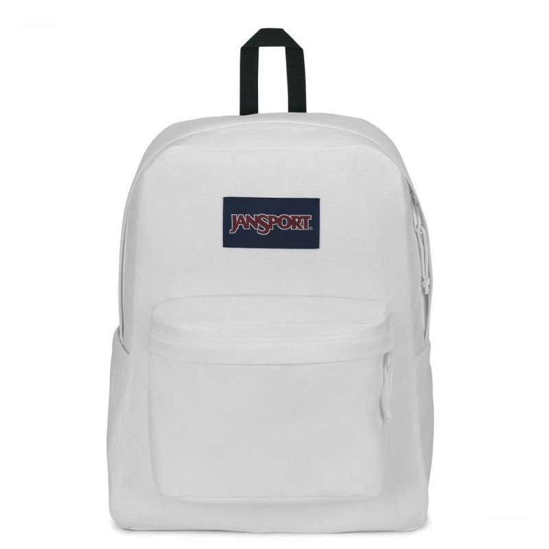 Jansport SuperBreak® Plus Laptop Sırt Çantası Beyaz | TR3268PQ