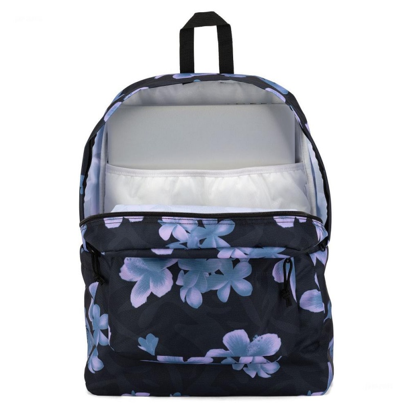 Jansport SuperBreak® Plus - Laptop Sırt Çantası Siyah Mavi | TR3107WY