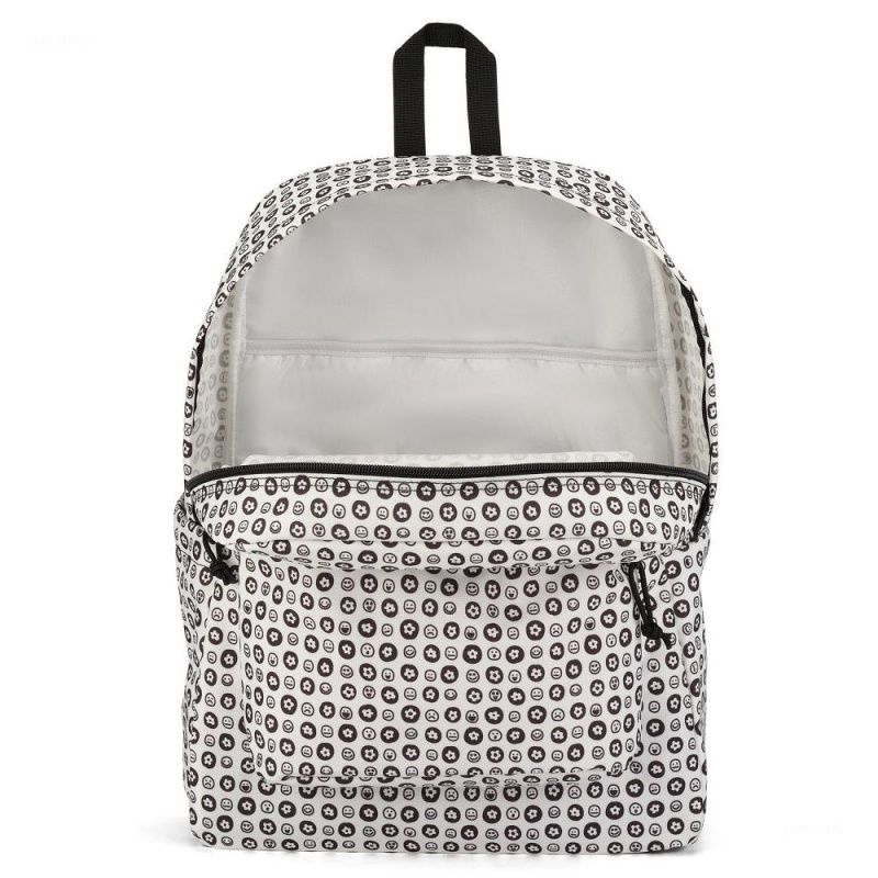 Jansport SuperBreak® Plus - Laptop Sırt Çantası Siyah Bej Rengi | TR3108QZ