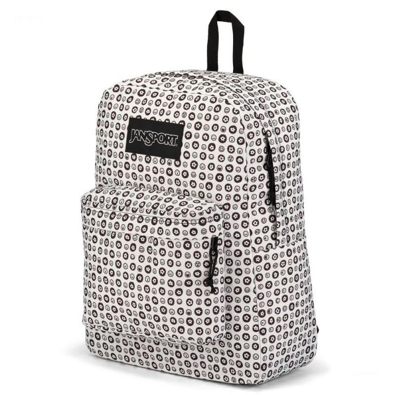 Jansport SuperBreak® Plus - Laptop Sırt Çantası Siyah Bej Rengi | TR3108QZ