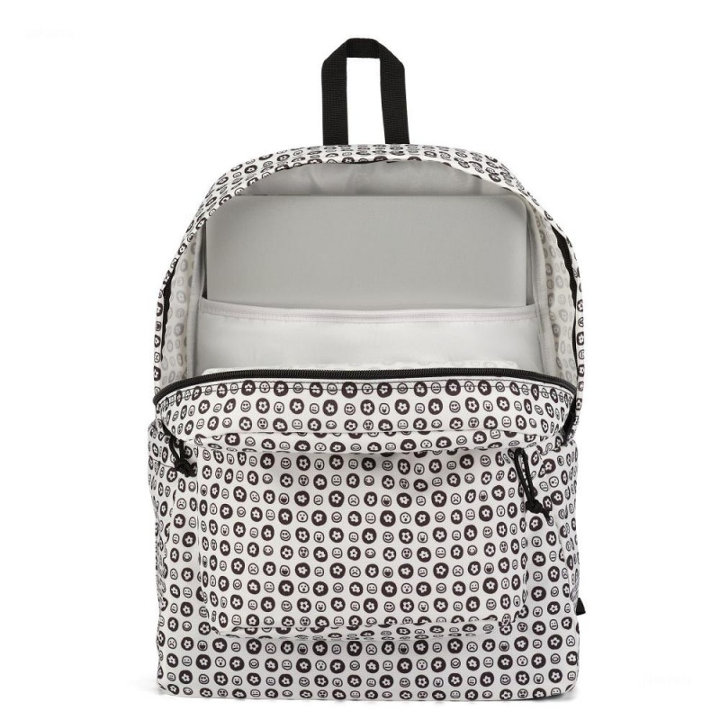 Jansport SuperBreak® Plus - Laptop Sırt Çantası Siyah Bej Rengi | TR3108QZ