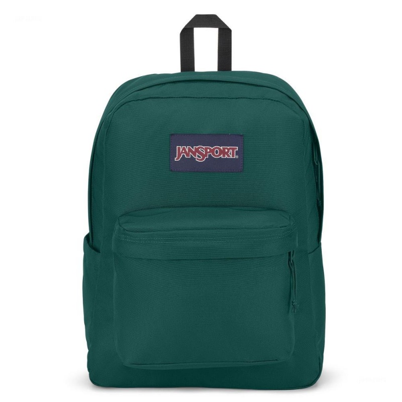 Jansport SuperBreak® Plus - Laptop Sırt Çantası Koyu Yeşil | TR3117KI